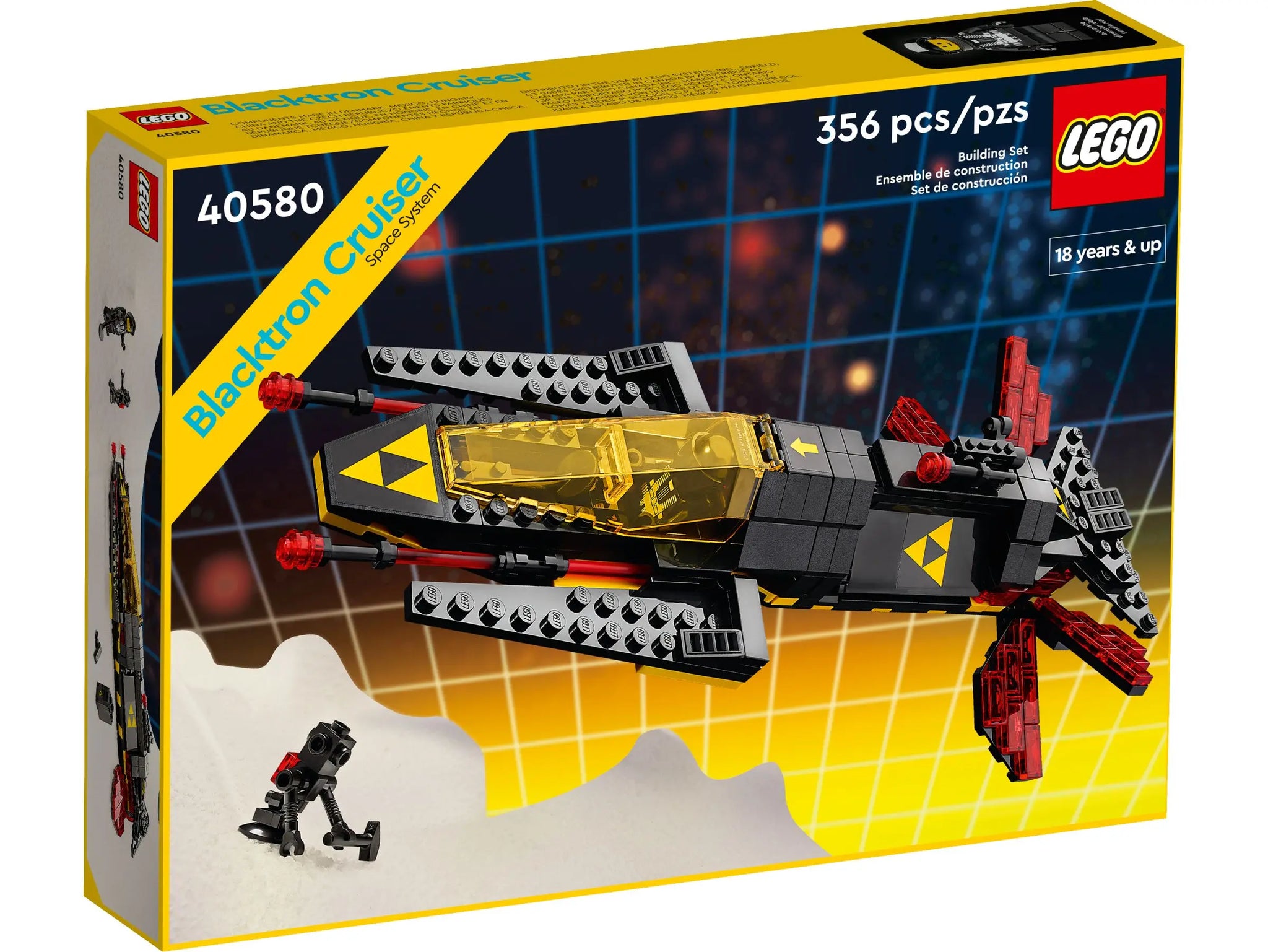 LEGO® Icons 40580 Blacktron-Raumschiff – Mister Brixx
