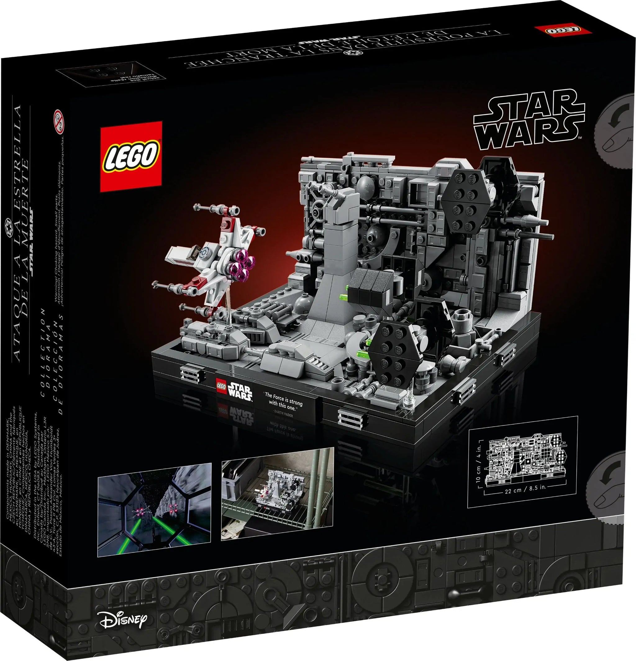 LEGO® Star Wars 75329 Death Star™ Trench Run Diorama – Mister Brixx