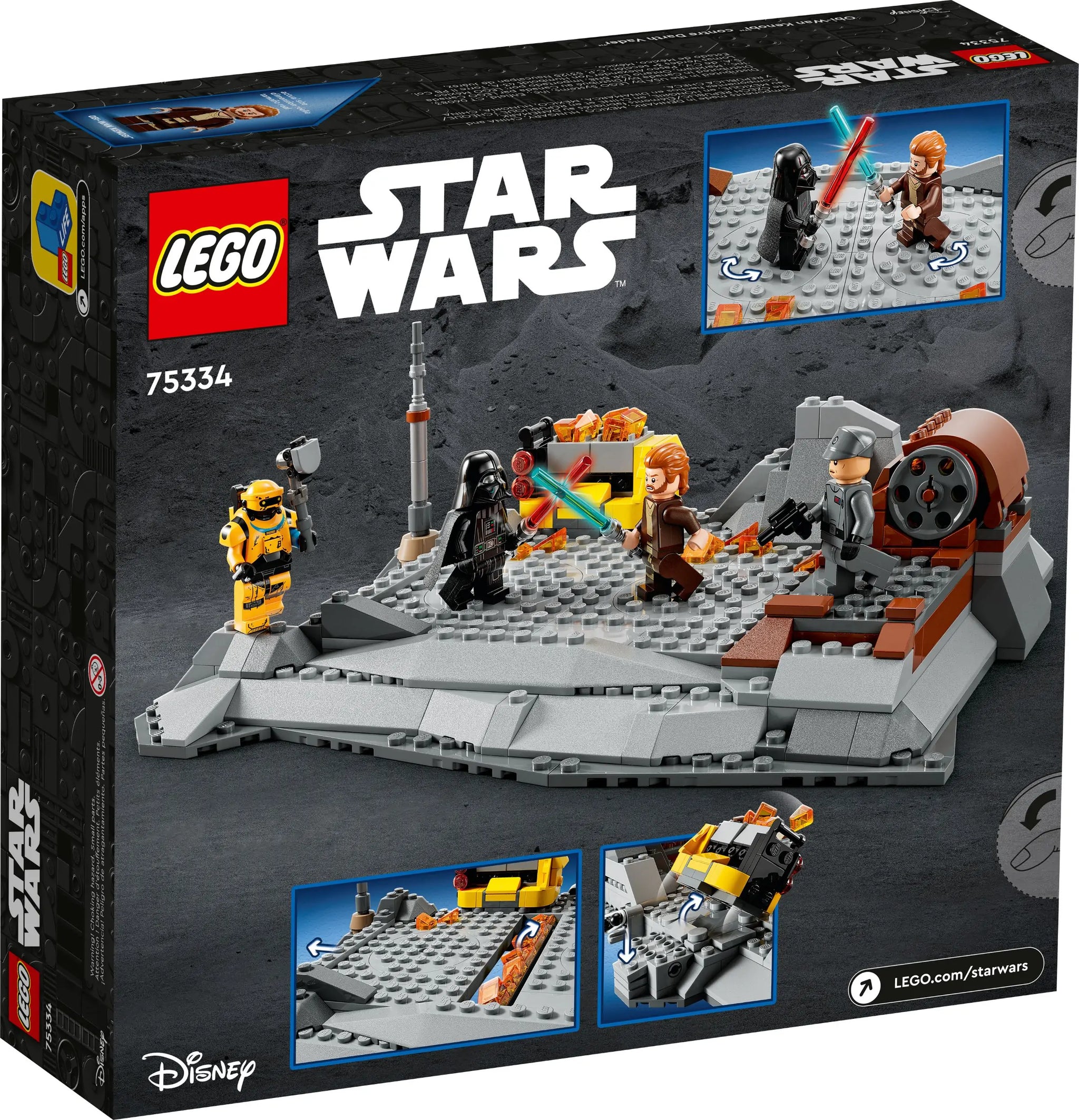 LEGO® Star Wars 75334 Obi-Wan Kenobi™ vs. Darth Vader™ – Mister Brixx